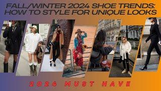 FallWinter 2024 Shoe Trends How to Style Biker Boots Western Boots and Loafers for Unique Looks [upl. by Eoin921]