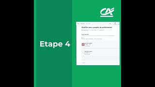 CA en ligne  Modification compte prélèvement crédit [upl. by Atwater35]