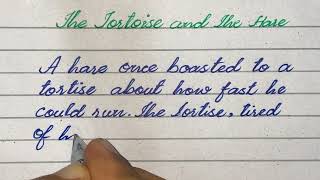 English Cursive Handwriting Practice for Beginners [upl. by Orelia]