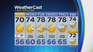 CBS2 Weather Forecast For September 29 at 1100 PM [upl. by Aubert]