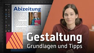 Gestaltungsprinzipien anwenden – Abizeitung gestalten [upl. by Naro356]