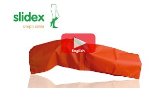 Arion SlideX extension aid to put on medical compression calf stockings EN video instructions [upl. by Cralg]