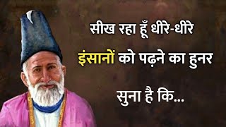 Mirza ghalib shayari  ग़ालिब शायरी  Ghalib ki shayari in hindi  ghalib best poetry [upl. by Viking]