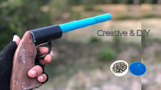 Creative  How to create A New sniper Unique survival tv​ Make A Mini powerful slingshot [upl. by Laural716]