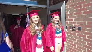 BroadalbinPerth Class of 2024 Graduation Walk [upl. by Audrie603]