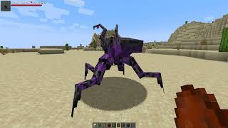 Arachnids Mod  Mob Sound Effects [upl. by Nongim]