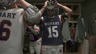 Hobart vs Bryant  2022 Lacrosse Highlights  Shot by flyboyschu [upl. by Aitercal]