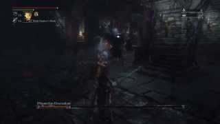 Bloodborne Pthumerian Descendant Boss Fight [upl. by Byran]