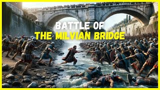 Battle of the Milvian Bridge 312 AD defeat of Maxentius by Constantine [upl. by Christoper]