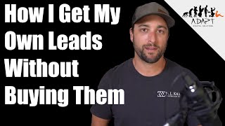 Contractor Lead Generation How I Get Customers for My Construction Business [upl. by Sitrik]