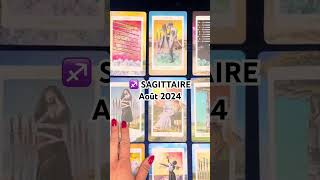 ♐️ SAGITTAIRE  AOÛT 2024 « Redevenir créateur de votre vie  » Tarot Horoscope Guidance [upl. by Sanbo]