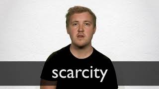 How to pronounce SCARCITY in British English [upl. by Alver]