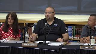 Hammonton BOE Meeting August 8 2024 [upl. by Dnaltroc]