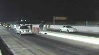 Lincoln town car vs lexus SC430 [upl. by Ojeillib]