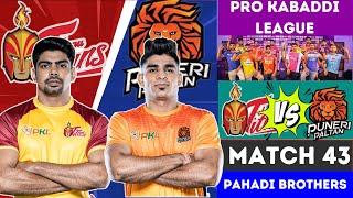 🔴PKL  Tamil Thalaivas vsTelugu Titans  Pro Kabaddi League 2024  Pro Kabaddi Match Live [upl. by Aloke751]