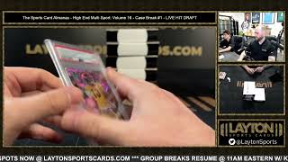 The Sports Card Almanac  High End Multi Sport Volume 16  Case Break 1 [upl. by Rramahs216]