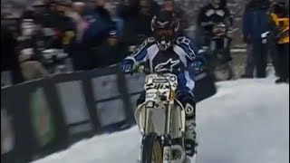 2004 Winter X Games Moto Best Trick Caleb Wyatt First Backflip amp Mike Metzger Medal Runs [upl. by Annadroj]