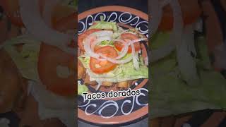 Tacos dorados 😋 [upl. by Idnahk771]