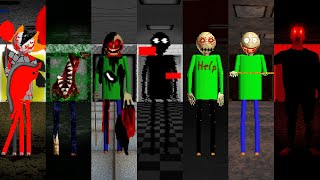 Everyone is Baldis 7 Horror Scream Mods  ALL PERFECT 4 [upl. by Cart702]