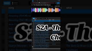 SZA  The Weeknd DJ Chello Remix unreleased yaardt chellobeats viral fyp [upl. by Nerty]