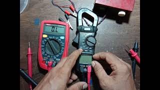 Unit multimeter and Metravi clamp meter comparison [upl. by Lemak]