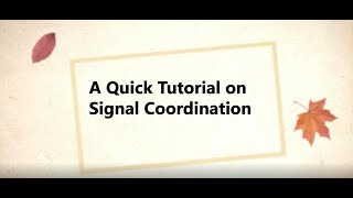 Understand How Signal Coordination Works [upl. by Eyak]