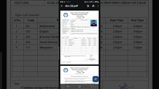 BOSSE admit card download tutorial video bosse cobse motivation [upl. by Aramat759]