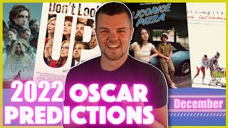 2022 Oscar Predictions December Update  This is Madness [upl. by Abott269]