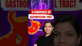 4 Hormones of Gastrointestinal Tract neetbiology neet2024 neetexam neetpreparation [upl. by Deck729]