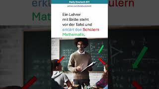 Online Deutschkurs31  einfach Deutsch lernen  Ein Lehrer erklärt [upl. by Elletnwahs]