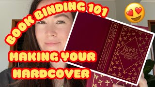 Bookbinding 101  Make your hardcover [upl. by Inus]