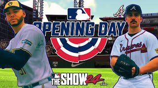 Opening Day 2025 Is Here  MLB The Show 24 Brewers Franchise [upl. by Navi]