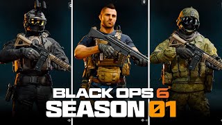 NEW UNRELEASED Operators amp Rewards in Black Ops 6 Season 1 Soap Hawk Milsims amp Free Packs [upl. by Chrystel]