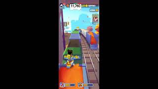 stupidness on fire subway surfer live 🤣 [upl. by Anavrin539]