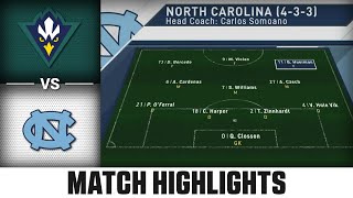 Uncw vs North Carolina ACC Mens Soccer Highlights 2023 [upl. by Benge602]