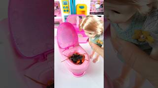 Satisfying with Unboxing amp Review Miniature Toilet Set  ASMR Video no music asmrtoys funny [upl. by Suellen]