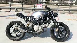 HONDA VTR250 Custom Built by YamashitaEngineering ヤマシタエンヂニアリング [upl. by Marquis198]