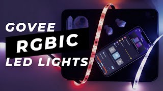 Govee RGBIC Unboxing and Review The BEST LED Light Strip [upl. by Livy]