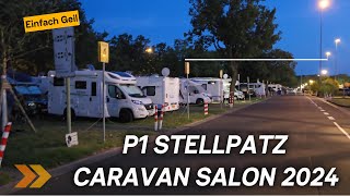 P1 Stellplatz auf dem Caravan Salon 2024 [upl. by Anina]