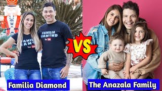 The Anazala Family vs Familia Diamond Couple Comparison 2024 [upl. by Hermosa]