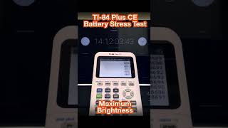 How Long Does TI84 Plus CE Battery Last [upl. by Gerge77]