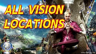 Far Cry 6 DLC Pagan Min  All Vision Locations  Radio is More My Thing Trophy Guide [upl. by Ettigdirb]