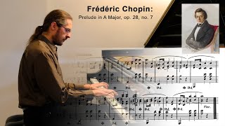 Frédéric Chopin Prelude in A Major op 28 no 7 [upl. by Lednahc]