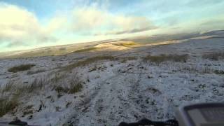 MTB The Yorkshire Dales  Burtersett Loop in Winter [upl. by Lohner478]