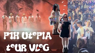 p1harmony oakland concert vlog 2024  making posters grwm vip hi wave experience [upl. by Fedirko50]