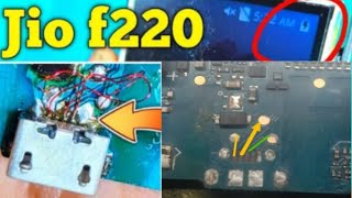 jio f220b all pin charging jack jumper [upl. by Cutlor291]