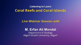 Listening to Learn  Coral Reefs and Coral Islands [upl. by Smiley]