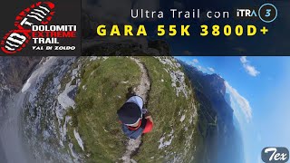 DOLOMITI EXTREME TRAIL 55K  3800D  La GARA ULTRA TRAIL più dura di sempre con passaggio Tivan [upl. by Layol254]