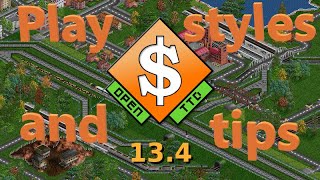 Play styles and tips for OpenTTD [upl. by Phox]