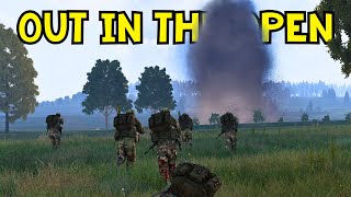 Out in the Open Assault  ARMA 3 Warsaw Pact vs NATO [upl. by Drawe]